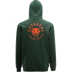 DISPLACEMENT DWR HOODIE GREEN SMALL